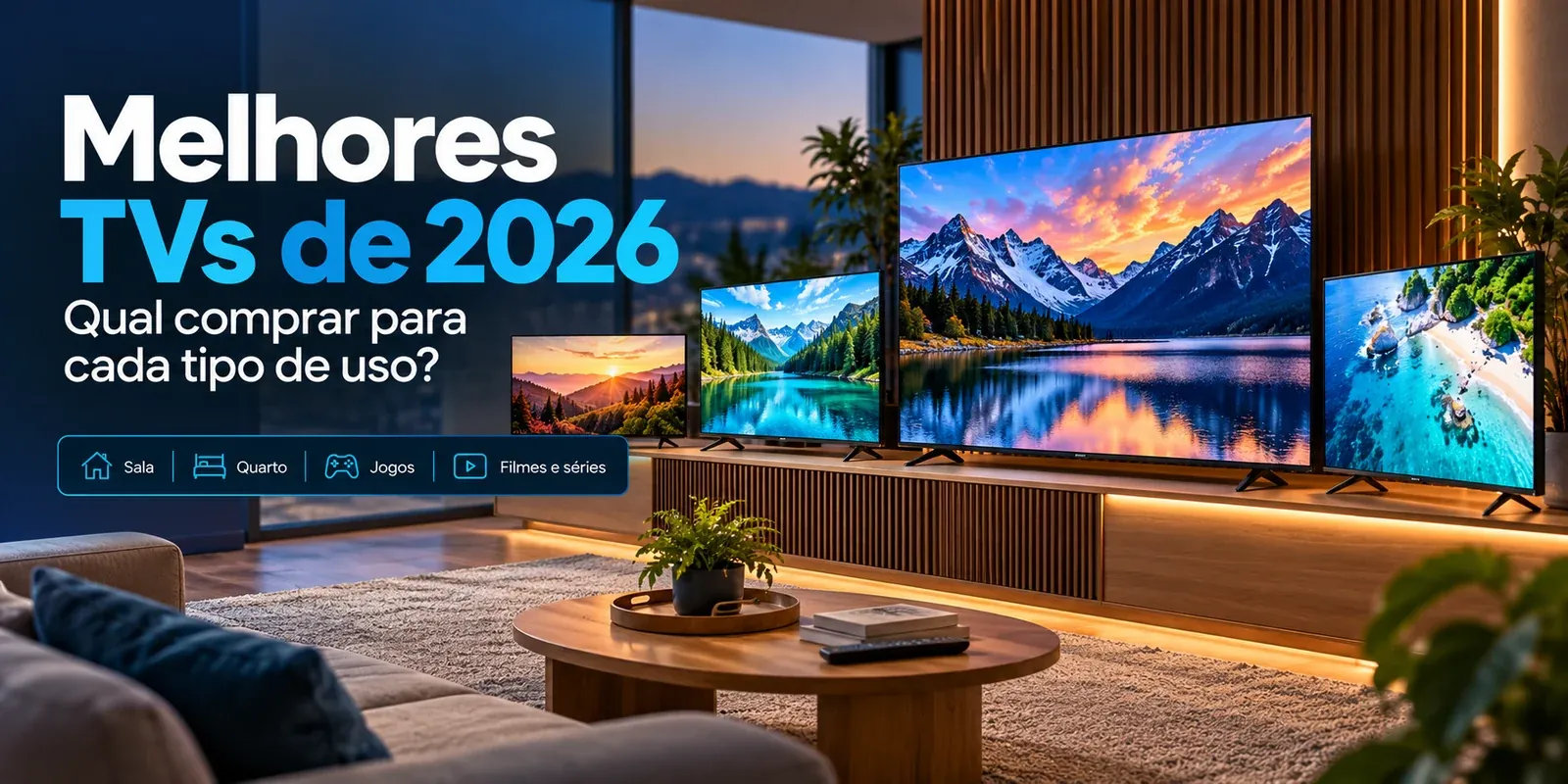 Melhores TVs de 2026: qual comprar para cada tipo de uso?